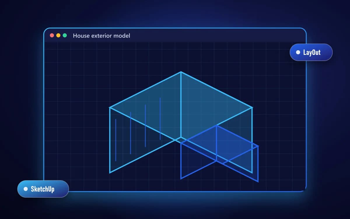 House exterior model
