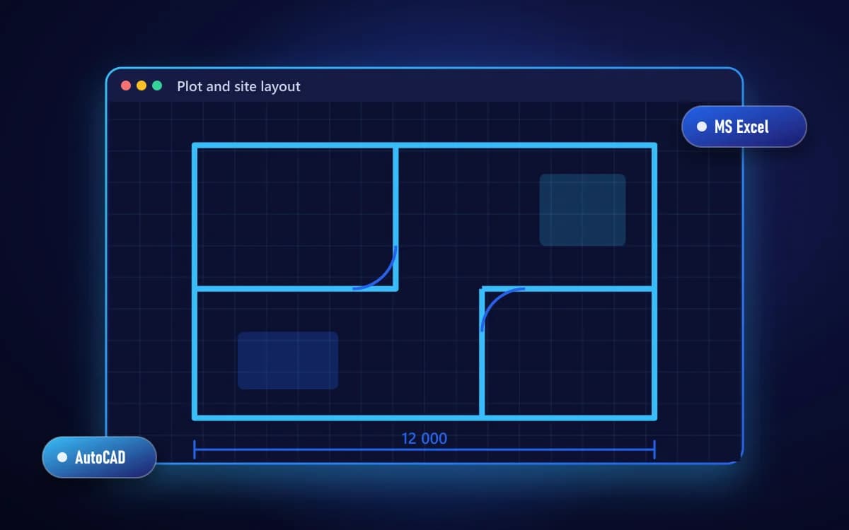 Plot and site layout