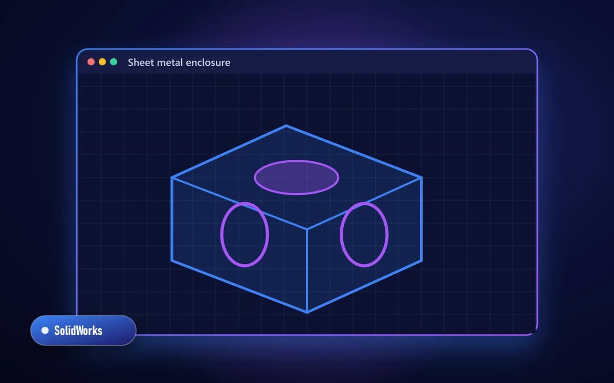 Sheet-metal enclosure