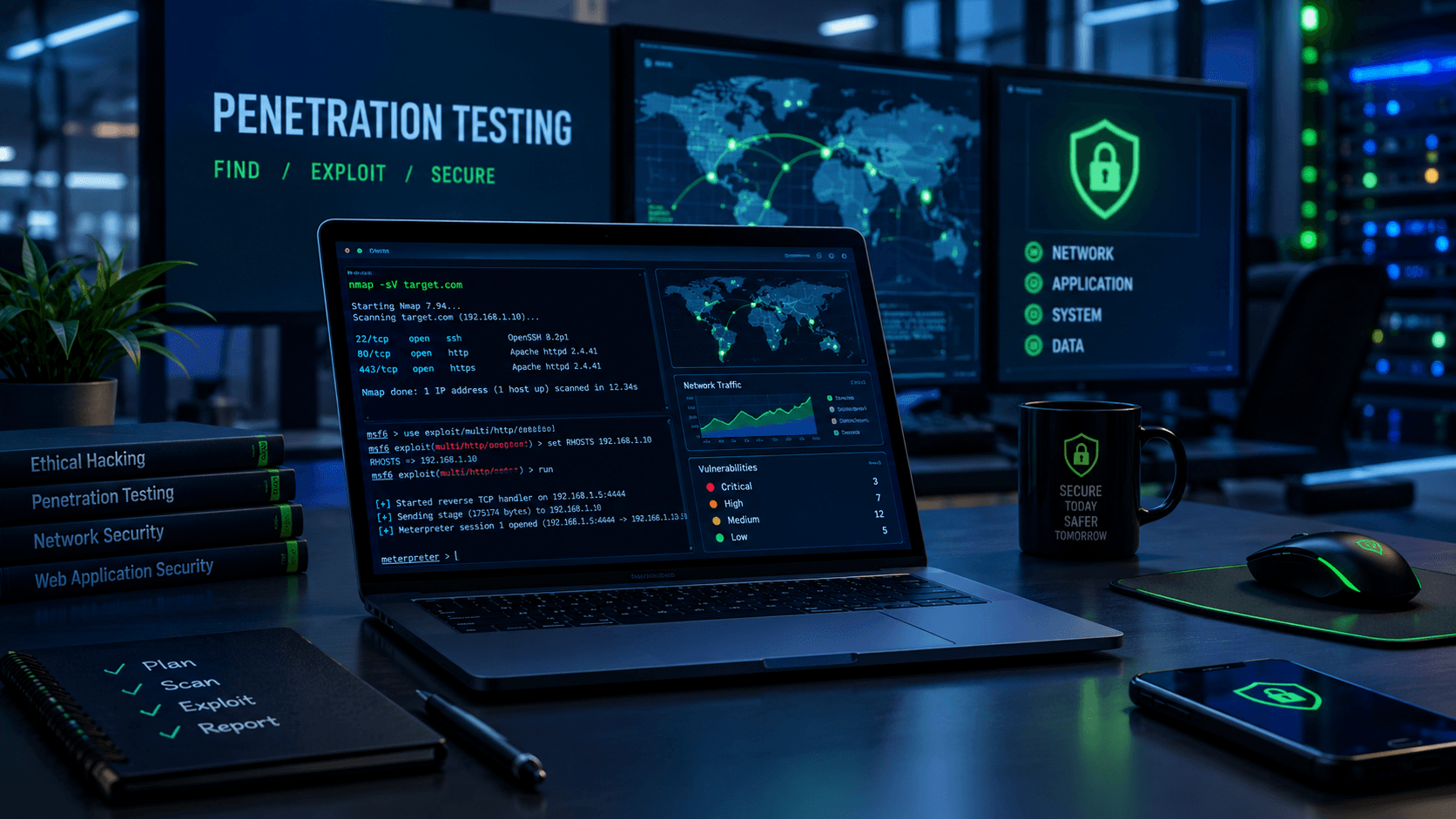 Penetration Testing in Hoshiarpur training at techcadd Hoshiarpur