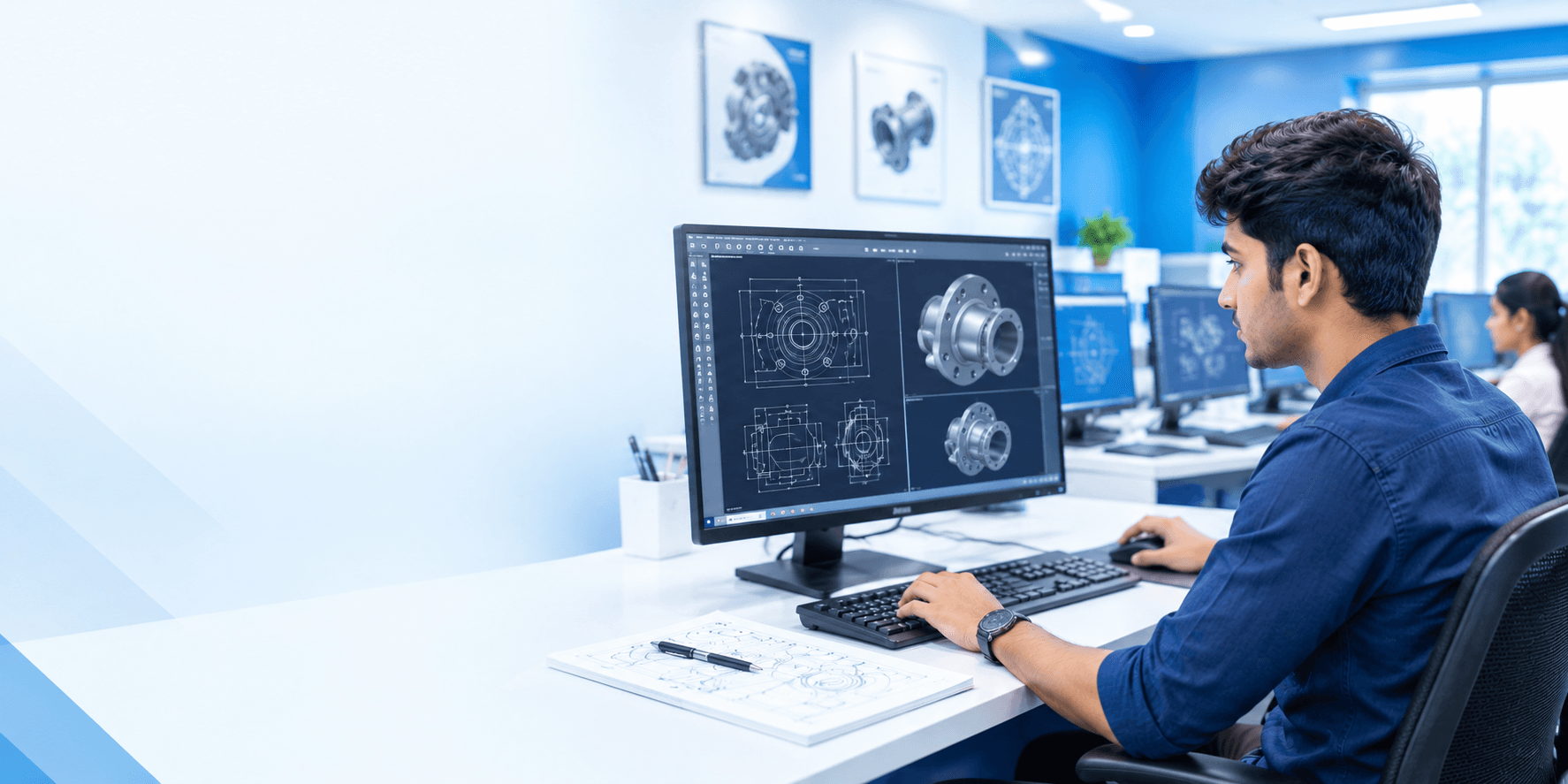AutoCAD 2D & 3D Course in Hoshiarpur with Practical CAD Training training at techcadd Hoshiarpur