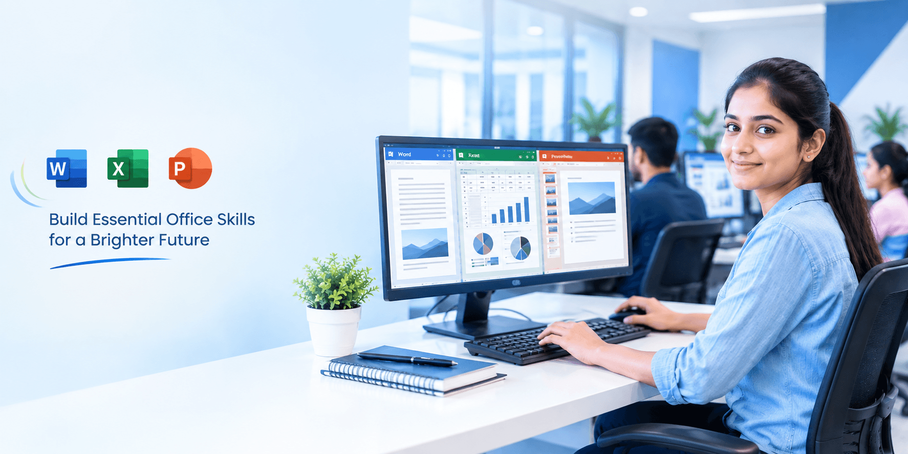 Word, Excel & PowerPoint Skills Course in Hoshiarpur training at techcadd Hoshiarpur