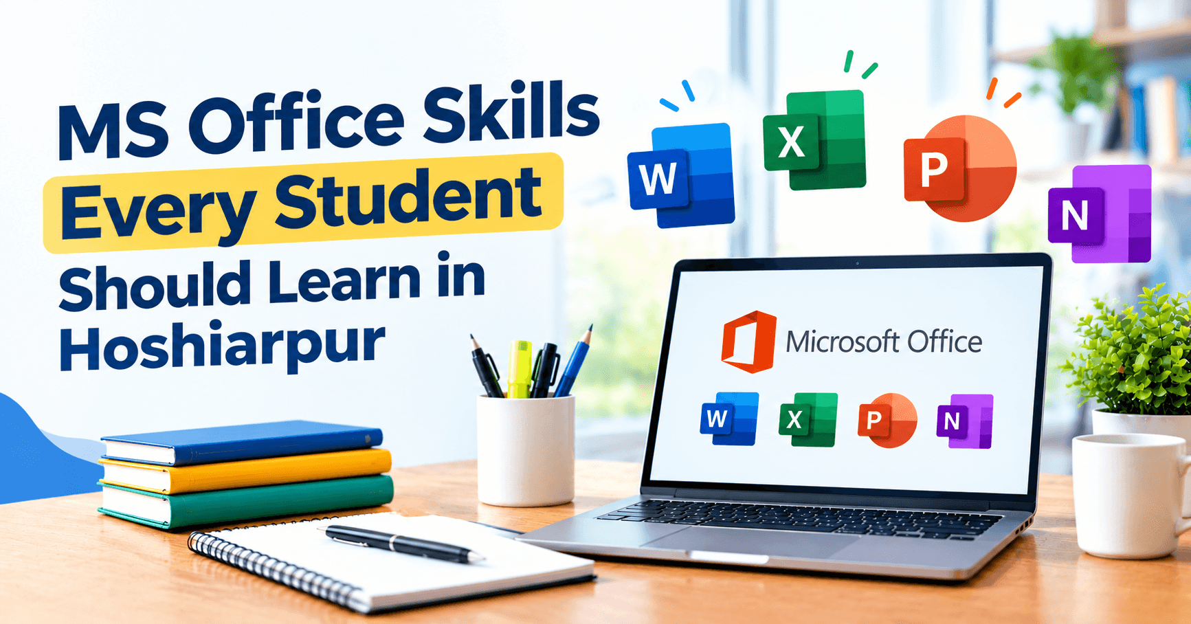 MS Office Skills Every Student Should Learn in Hoshiarpur