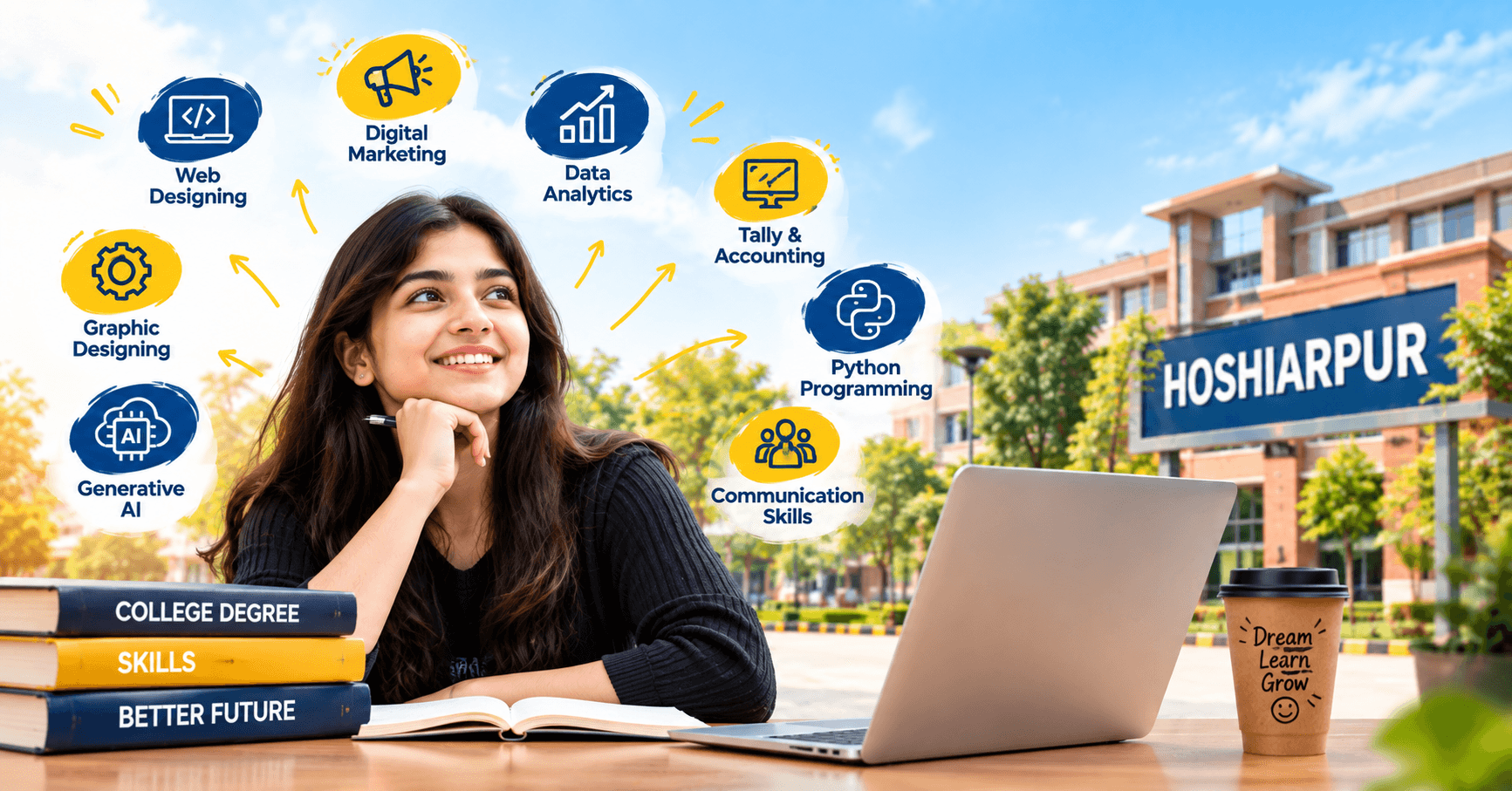 Skills Students Can Learn Alongside Their College Degree in Hoshiarpur