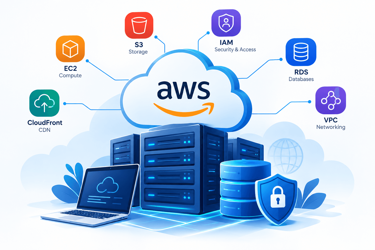AWS Cloud Course in Hoshiarpur training at techcadd Hoshiarpur