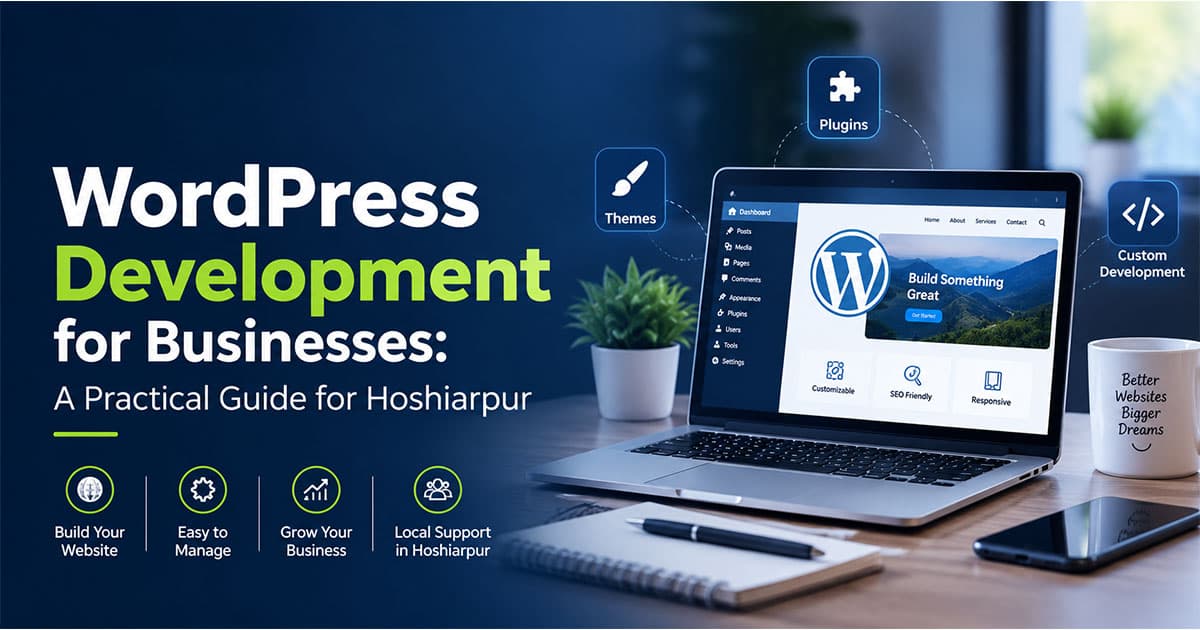 WordPress Development for Businesses: A Practical Guide for Hoshiarpur