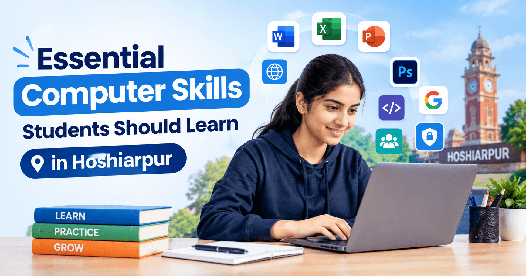 Essential Computer Skills Students Should Learn in Hoshiarpur