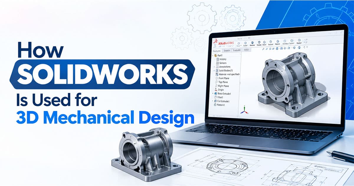 How SOLIDWORKS Is Used for 3D Mechanical Design