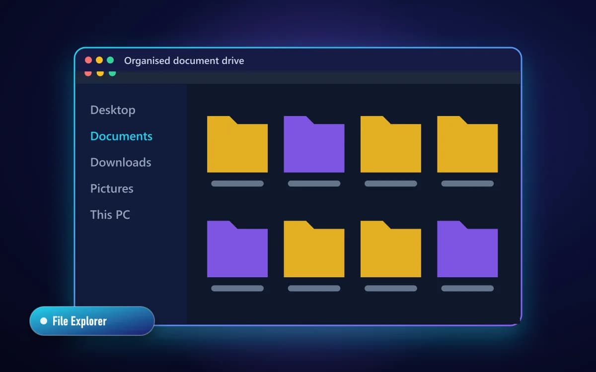 Organised document drive