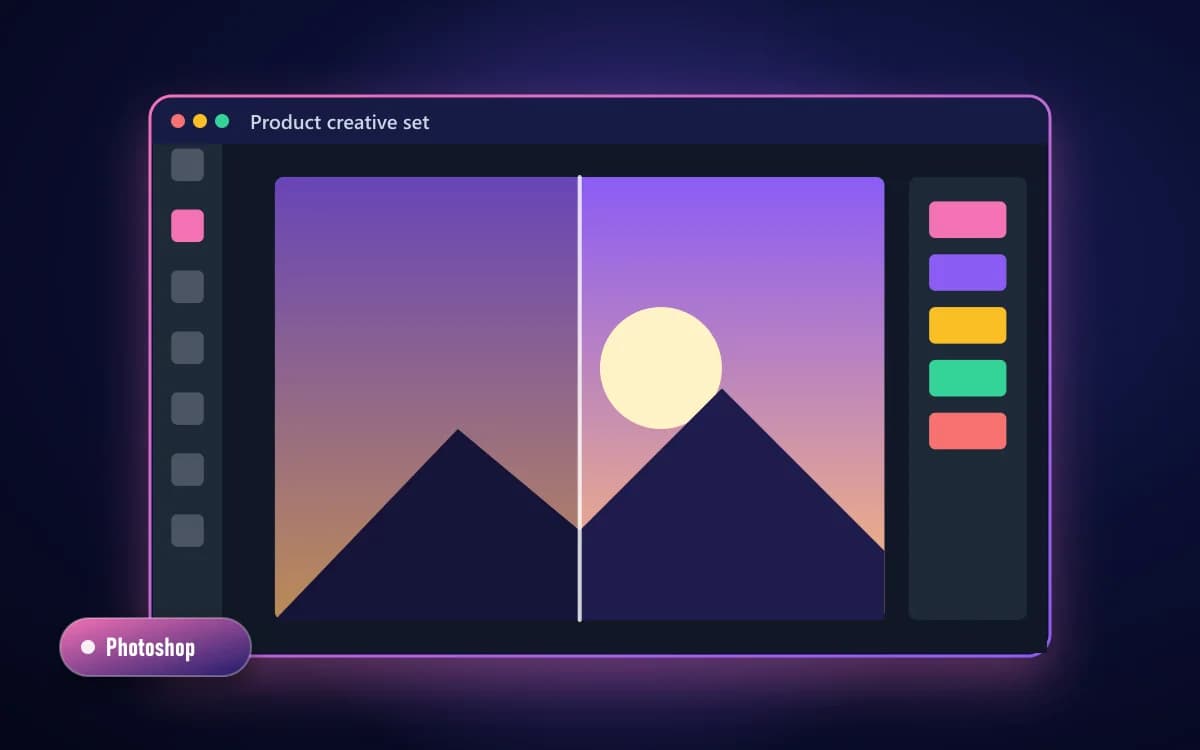 Product creative set