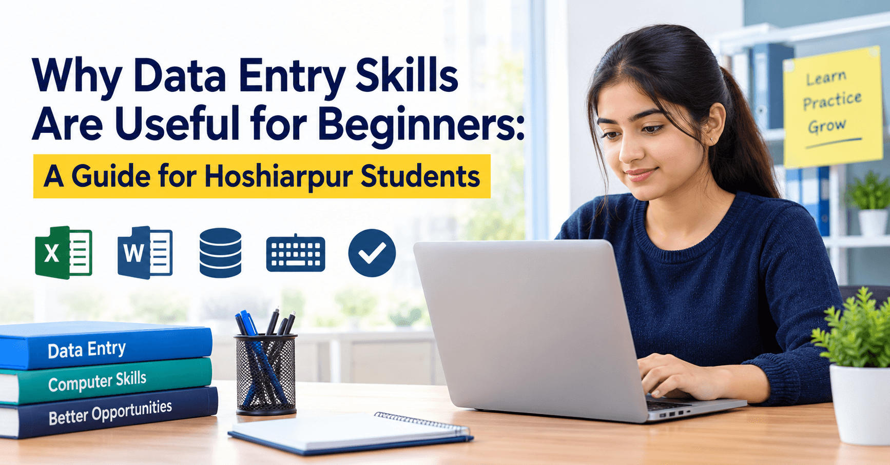 Why Data Entry Skills Are Useful for Beginners: A Guide for Hoshiarpur Students