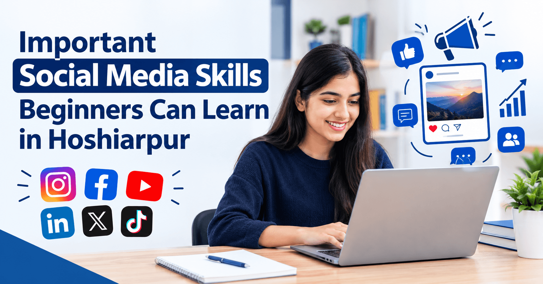 Important Social Media Skills Beginners Can Learn in Hoshiarpur