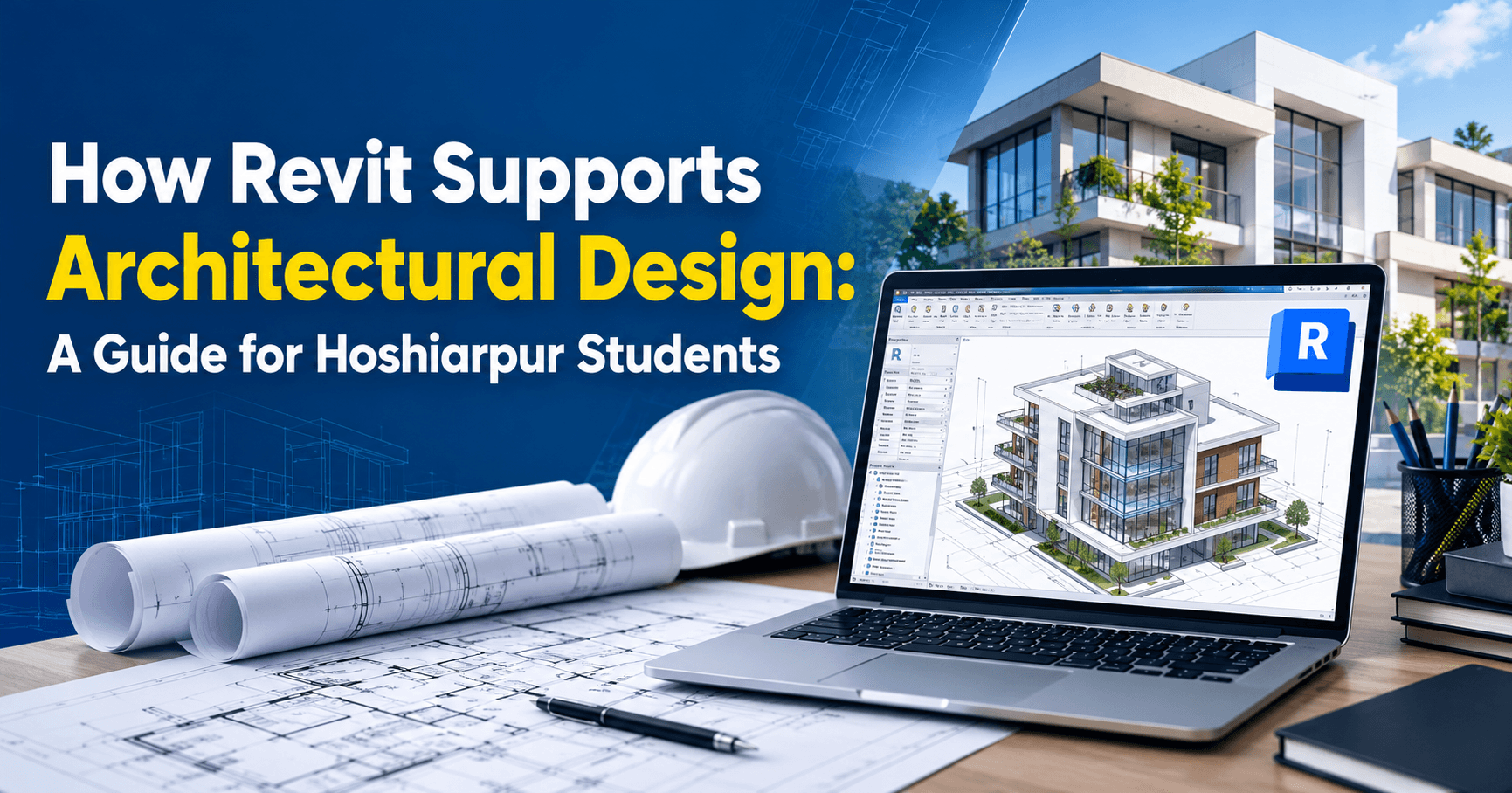 How Revit Supports Architectural Design: A Guide for Hoshiarpur Students