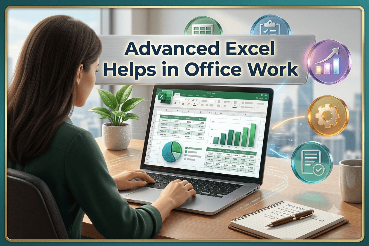 How Advanced Excel Helps in Office Work: A Practical Guide for Hoshiarpur Students