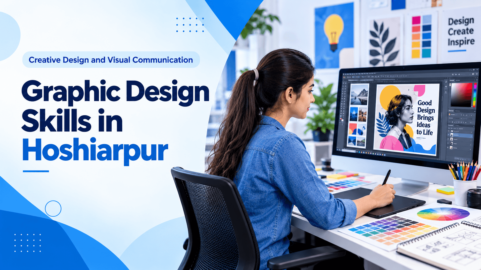 Graphic Design Skills in Hoshiarpur training at techcadd Hoshiarpur