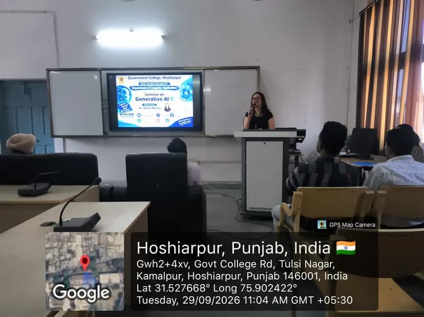 Seminar on Evolving Technology Landscape and Emerging Career Opportunities