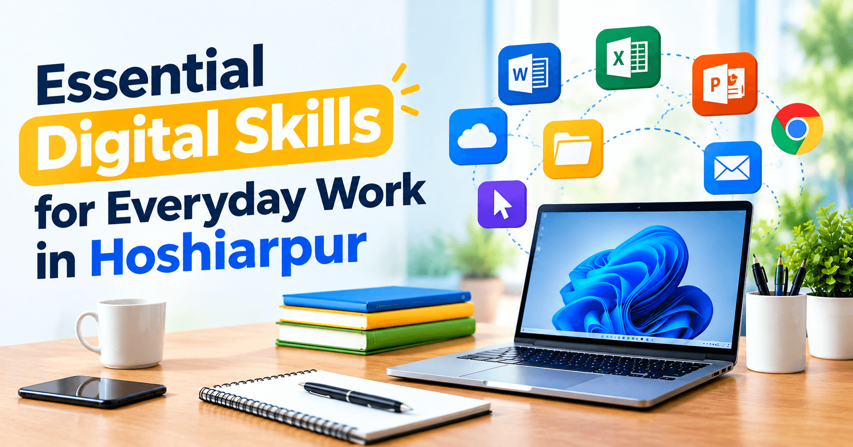Essential Digital Skills for Everyday Work in Hoshiarpur