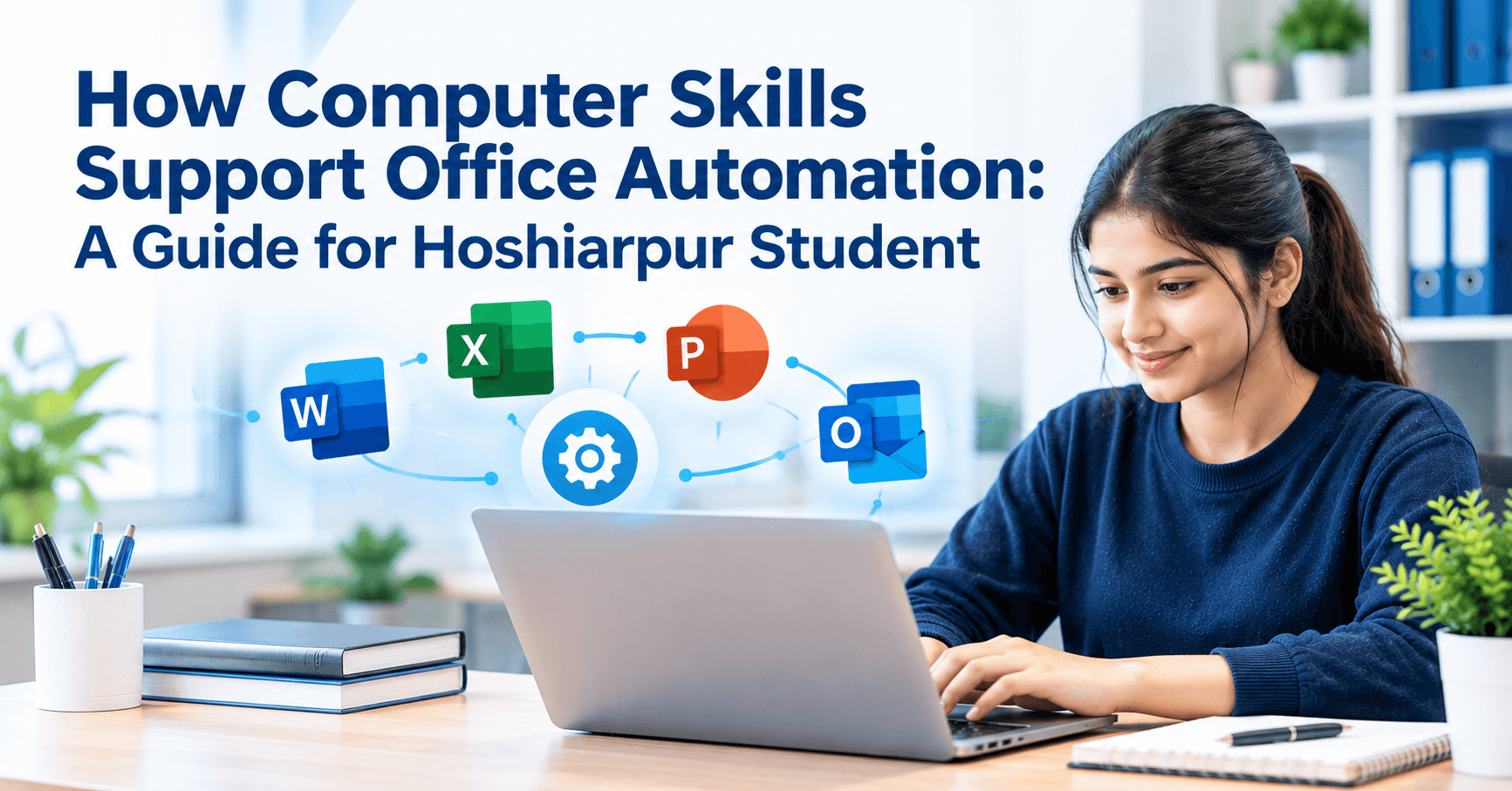 How Computer Skills Support Office Automation: A Guide for Hoshiarpur Students