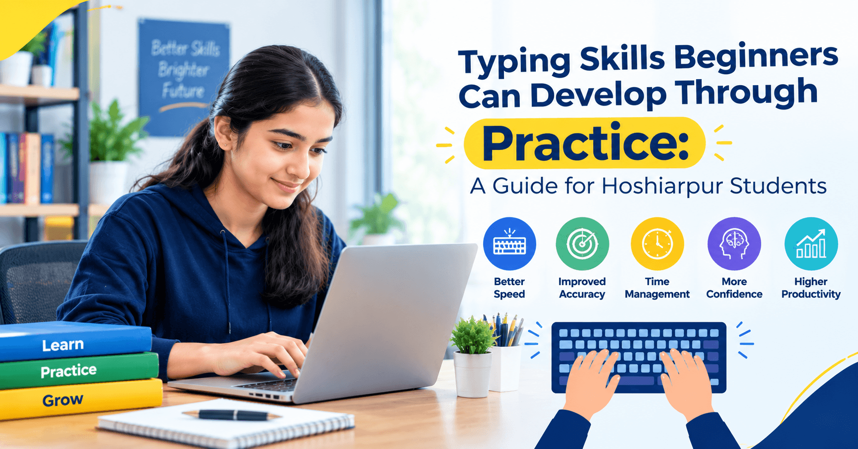 Typing Skills Beginners Can Develop Through Practice: A Guide for Hoshiarpur Students
