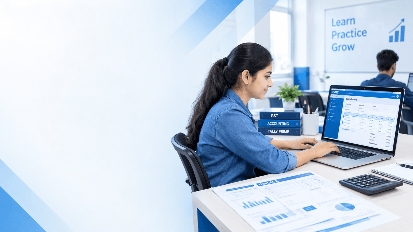 GST Billing and Accounting Skills in Hoshiarpur training at techcadd Hoshiarpur